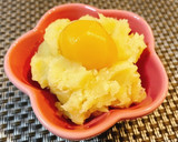 簡単初めてのおせち♡甘さ控えめ栗きんとん作り方6写真