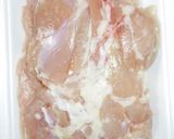 ハンバーグステーキ職人の鶏もも肉の下処理作り方1写真