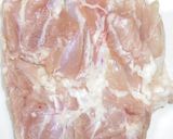 ハンバーグステーキ職人の鶏もも肉の下処理作り方3写真
