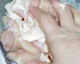 ハンバーグステーキ職人の鶏もも肉の下処理作り方8写真