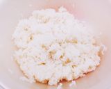 ハムチーズの混ぜ寿司レタス包み♬作り方1写真