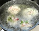 七草と豚肉のかき揚げ作り方3写真