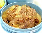 ハチミツであまーい牛肉！　タロの弁当85作り方1写真