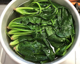 ほうれん草のみぞれ和え作り方1写真