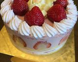 苺のムースケーキ作り方75写真