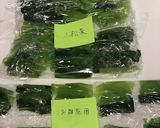 小松菜(お雑煮用)の冷凍保存作り方4写真