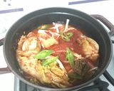 簡単☆豚キムチチム(煮)☆韓国料理作り方5写真