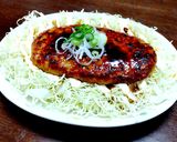 チキンハンバーグと特製スタミナソース作り方7写真