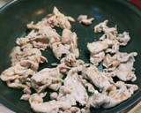 焼肉のたれで豚肉と豆苗のトロミ野菜炒め作り方3写真