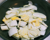 焼肉のたれで豚肉と豆苗のトロミ野菜炒め作り方4写真