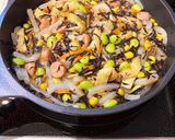 彩り豊かで、子ども大好き！ひじきの煮物作り方4写真