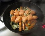根菜と生たらこ♪バジル風味作り方4写真