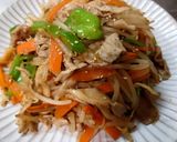 シャキシャキもやしの💫肉野菜炒め作り方7写真