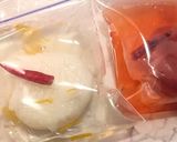 野菜のゆず甘酢漬け　菊花　おせちに作り方3写真