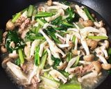 コマツナ豆腐の旨煮作り方3写真