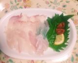 ヒラメのお造りを❗肝ポン酢で(^q^)☺作り方6写真