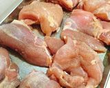 鶏もも肉のクリーム煮♡フリカッセ作り方1写真