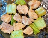 ダイエット　鶏肉のポン酢炒め煮作り方2写真