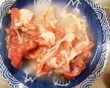 全てレンジ王将の醤油焼きそば味豚平焼き風作り方6写真