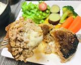 子供が喜ぶハンバーグメインの晩ご飯♬作り方1写真