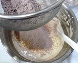 ふわふわ共立て＊チョコレートスポンジ作り方13写真