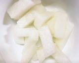 肉なし根菜たっぷり中華ドレッシングサラダ作り方1写真