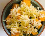 レンジでチン！かぼちゃのマヨバターチーズ作り方2写真