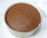 ふわふわ共立て＊チョコレートスポンジ作り方25写真