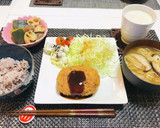 えのきと椎茸と白菜ともやしのお味噌汁作り方3写真