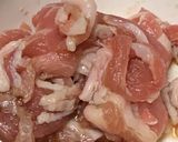 【おつまみ】ハヤトウリの豚肉入りきんぴら作り方2写真