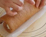 ふわふわ濃厚「外巻きココアロールケーキ」作り方33写真