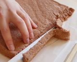 ふわふわ濃厚「外巻きココアロールケーキ」作り方30写真