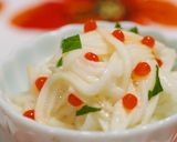 お正月にも☆山芋の祝そうめん作り方3写真