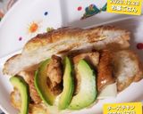 チーズチキンアボマヨサンド♡作り方3写真