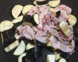 簡単!なすと豚肉のトマトソース煮込み✨作り方5写真