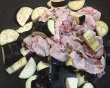 簡単！なすと豚肉のトマトソース煮込み✨作り方5写真
