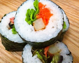 おうちで恵方巻き①★ヘルシー野菜巻き3種作り方14写真