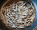 我が家のポリポリ田作り　ごまめ作り方1写真