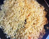 辛ラーメンで簡単激辛カリカリ焼そば作り方2写真