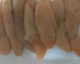 生たらこの旨煮☆作り方1写真