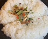 簡単辛ラーメン粉末スープでチャーハン炒飯作り方1写真