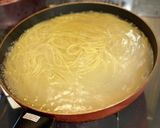春菊とベーコンのペペロンチーノ風作り方5写真