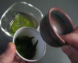 食べれる紫蘇の器 & おにぎり作り方4写真