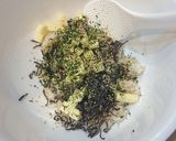 塩昆布と青のりのチーズおにぎり作り方1写真