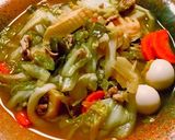 白菜消費。野菜の水分で作る八宝菜作り方12写真