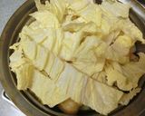 水不使用☆　白菜とちくわと油揚げのうま煮作り方2写真
