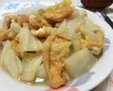 水不使用☆　白菜とちくわと油揚げのうま煮作り方4写真