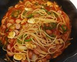 リコピンリッチ！濃厚トマトのスープパスタ作り方6写真