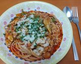 リコピンリッチ！濃厚トマトのスープパスタ作り方7写真