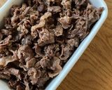 作り置きにもお弁当にも！牛肉の甘辛炒め作り方3写真